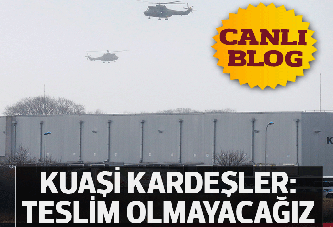 Charlie Hebdo saldırganlarını yakalama operasyonu sürüyor