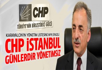 CHP İstanbul'da günlerdir yönetimsiz