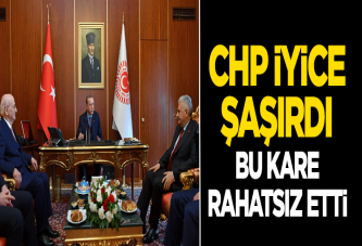 CHP iyice şaşırdı! Bu kareden rahatsız oldu