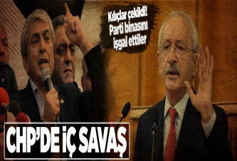 CHP'de iç savaş çıktı! Kılıçlar çekildi....