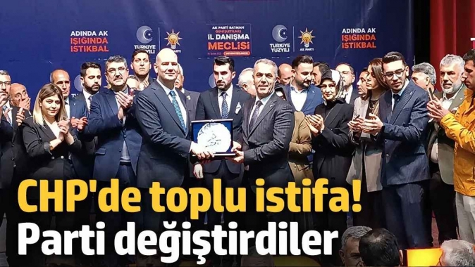 CHP'de toplu istifa! Parti değiştirdiler