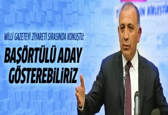 CHP'li Gürsel Tekin: Başörtülü aday gösterebiliriz