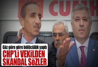 CHP'li vekil resmen bölücülük yaptı!