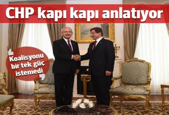 CHP'li vekiller, il il gezerek koalisyonun neden kurulamadığını anlatıyor