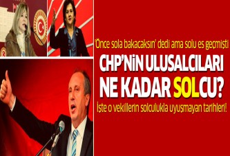 CHP'nin ulusalcı vekilleri ne kadar solcu?