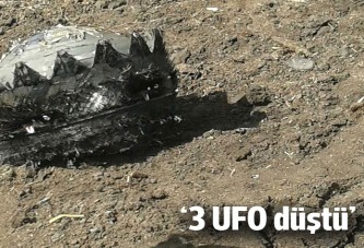 'Çin'e üç UFO düştü' iddiası