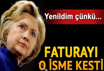 Clinton faturayı FBI'a kesti