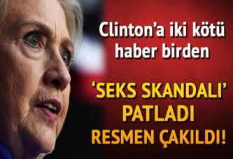 Clinton'a seçim öncesi iki kötü haber birden