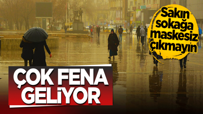 Çok fena geliyor! Sakın sokağa maskesiz çıkmayın