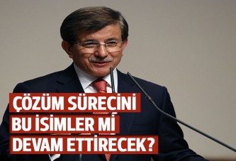 Çözüm sürecini Akdoğan ve Ala mı yürütecek?