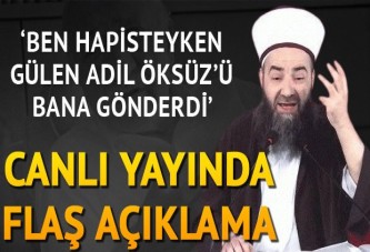 Cübbeli: Adil Öksüz beni cezaevinde ziyaret etti