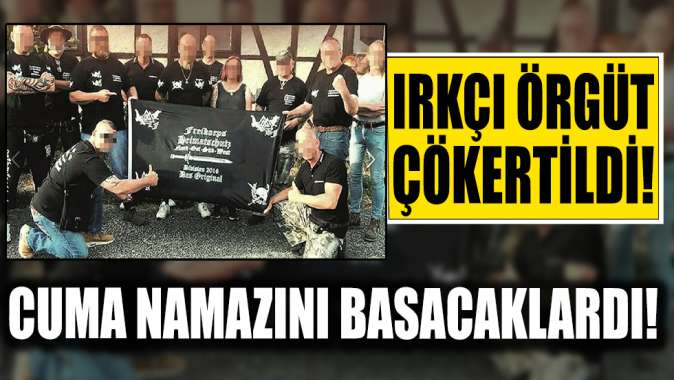 Cuma namazını basacaklardı: Almanya’da ırkçı örgüt çökertildi