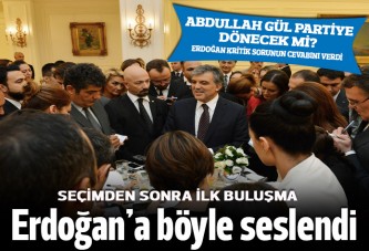 Cumhurbaşkanı Abdullah Gül'den veda resepsiyonu