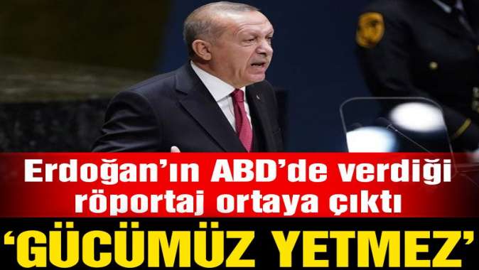 Cumhurbaşkanı Erdoğan açıkladı