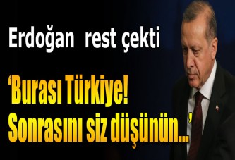 Cumhurbaşkanı Erdoğan kapanışta konuştu