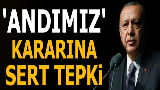 Cumhurbaşkanı Erdoğandan Danıştayın Öğrenci Andı kararına sert tepki!