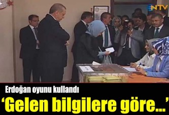 Cumhurbaşkanı Erdoğan'dan ilk yorum