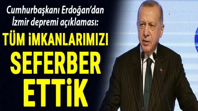 Cumhurbaşkanı Erdoğandan önemli açıklamalar