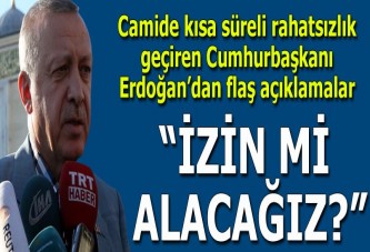 Cumhurbaşkanı'nın sağlık durumu iyi