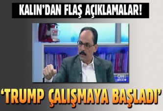 Cumhurbaşkanlığı sözcüsü İbrahim Kalın'dan flaş açıklamalar!