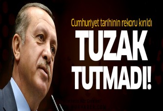 Cumhuriyet tarihinin rekoru kırıldı!