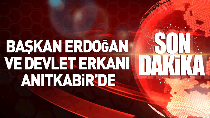 Cumhuriyetimiz 95 yaşında! Başkan Erdoğan ve devlet erkanı Anıtkabirde.