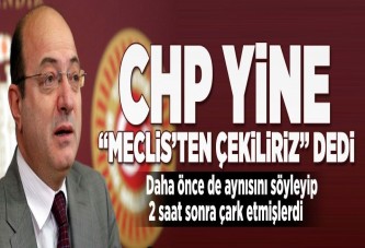 Daha önce 2 saat sürmüştü! CHP yine aynı sesler....