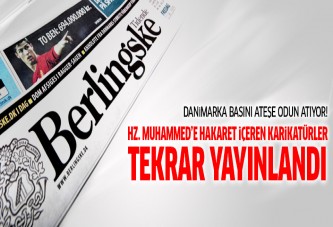 Danimarka basını HZ. Muhammed'e hakaret karikatürlerini yayınladı