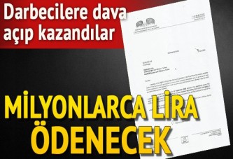 Darbe mağdurları kazandı