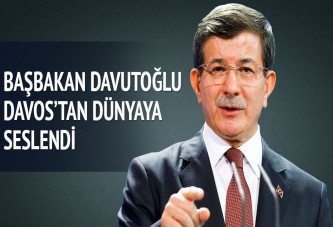 Davutoğlu Davos'ta G-20 ülkelerine çağrıda bulundu