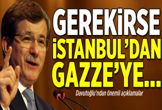 Davutoğlu'ndan kritik açıklama