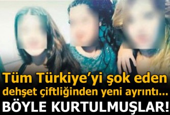 Dehşet çiftliğinden yeni ayrıntı! Böyle kurtulmuşlar...