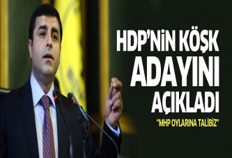 Demirtaş: Cumhurbaşkanlığına adayım