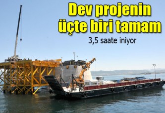 Dev otoyol projesinin üçte biri tamam