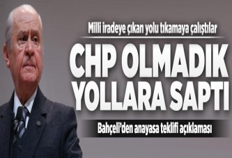 Devlet Bahçeli'den flaş CHP açıklaması!