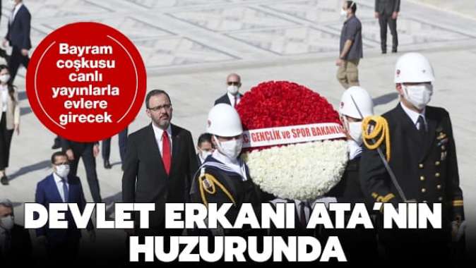 Devlet erkanı Atanın huzurunda! İlk ziyareti Kasapoğlu gerçekleştirdi