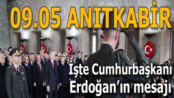 Devletin zirvesi Anıtkabirde... İşte Cumhurbaşkanı Erdoğanın mesajı