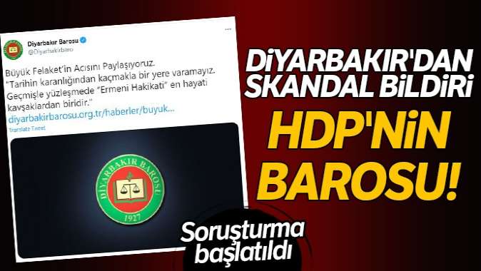 Diyarbakır Barosu hakkında soruşturma