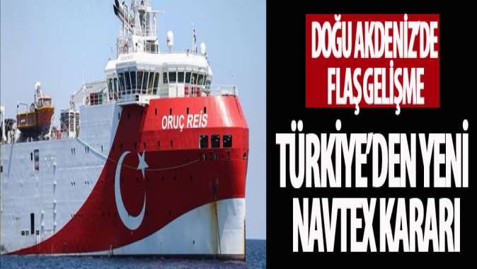 Doğu Akdenizde yeni Navtex ilanı