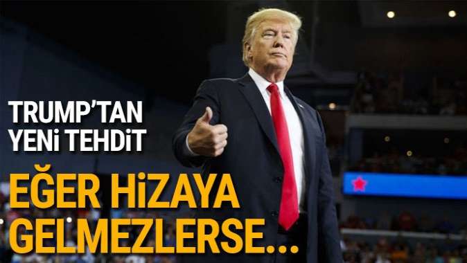 Donald Trumptan yeni DTÖ tehdidi: Çekilirim