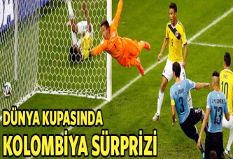 Dünya Kupası'nda Kolombiya sürprizi