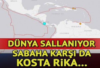 Dünya sallanıyor! Sabaha karşı da Kosta Rika...