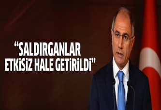 Efkan Ala: Saldırganlar etkisiz hale getirildi