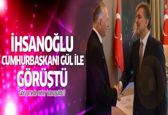 Ekmeleddin İhsanoğlu, Abdullah Gül ile görüştü