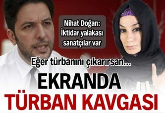 Ekranda türban kavgası