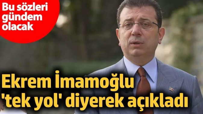 Ekrem İmamoğlu'ndan vatandaşa tarihi çağrı