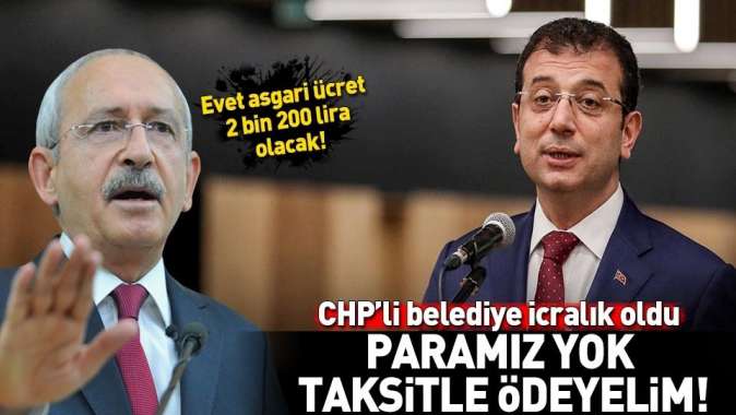 Ekrem İmamoğlunun yönettiği Beylikdüzü Belediyesinde işten atıldı! CHP’li belediyeyi icraya verdi.