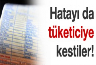 Elektrik faturalarındaki hatayı tüketiciye kestiler!