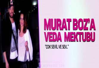 Eliz Sakuçoğlu'dan Murat Boz'a ayrılık mektubu!