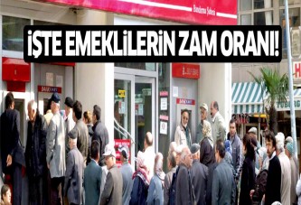 Emeklilerin zam oranı belli oluyor! İşte öngörülen zam oranı